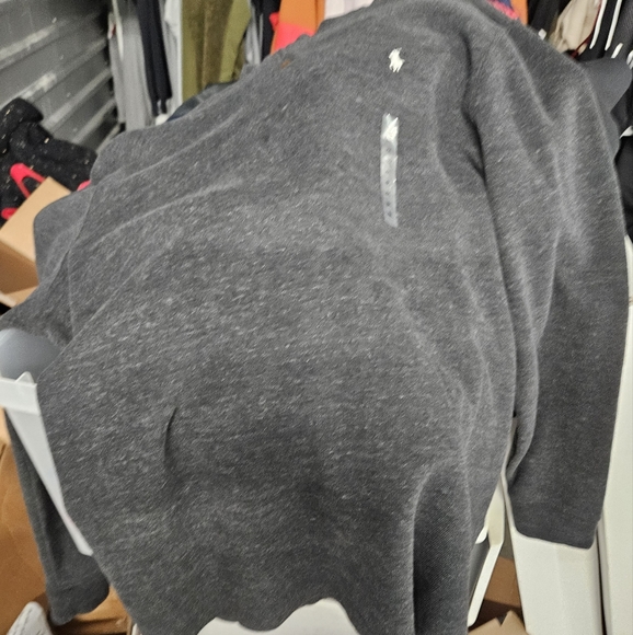 Polo Ralph Lauren Luxury Jersey Quarter-Zip Black - Picture 16 of 16